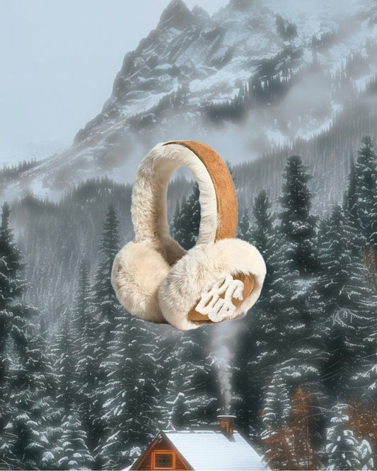 Paraorecchie Pelliccia Caramello