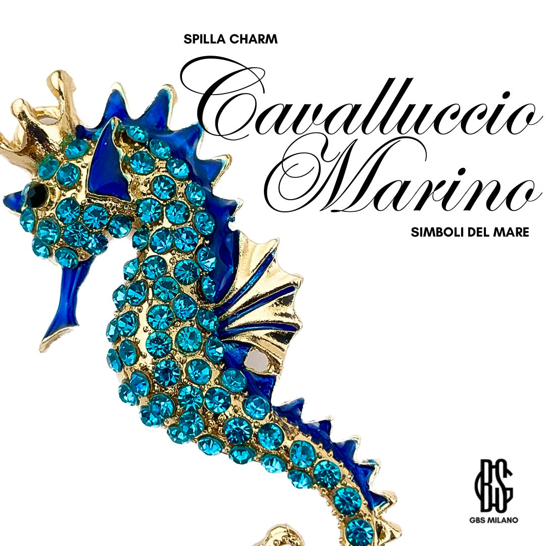 Spilla Charm Cavalluccio Marino