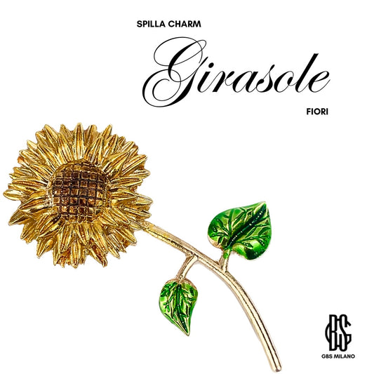 Spilla Charm Girasole