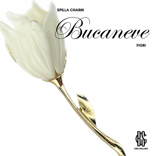 Spilla Charm Bucaneve