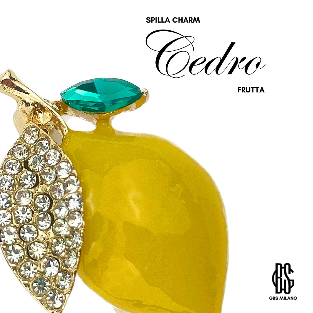 Spilla Charm Cedro