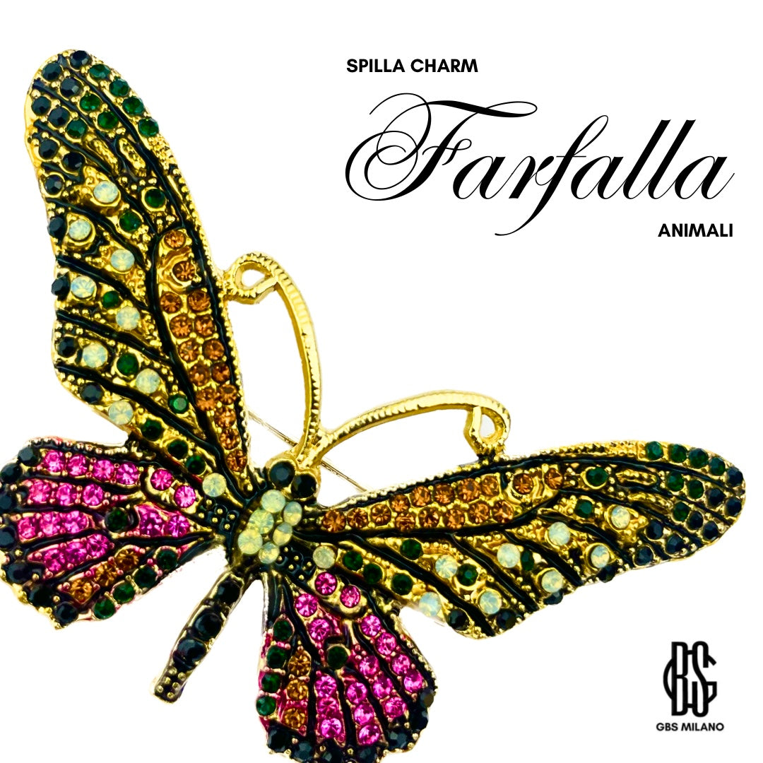 Spilla Charm Farfalla Ilia