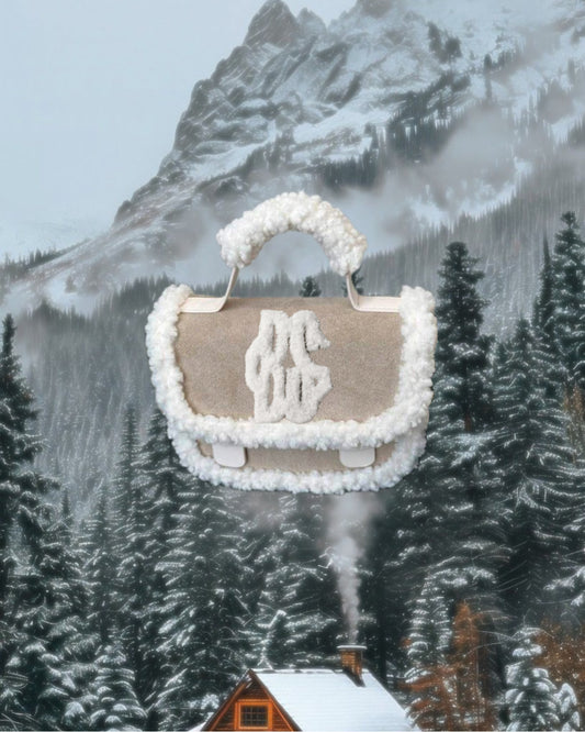 Borsa Teddy Baige con Tracolla e Portamonete in Omaggio