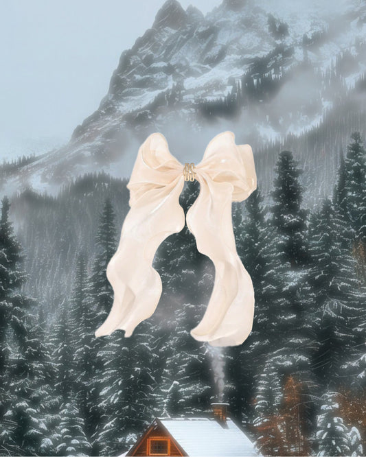 Fiocco per Capelli Baige