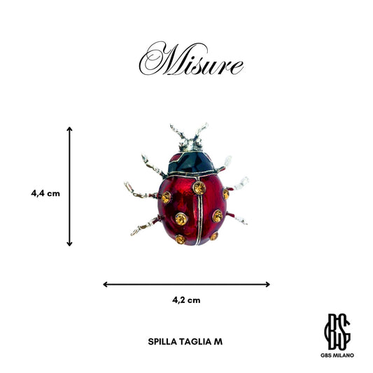 Spilla Charm Coccinella